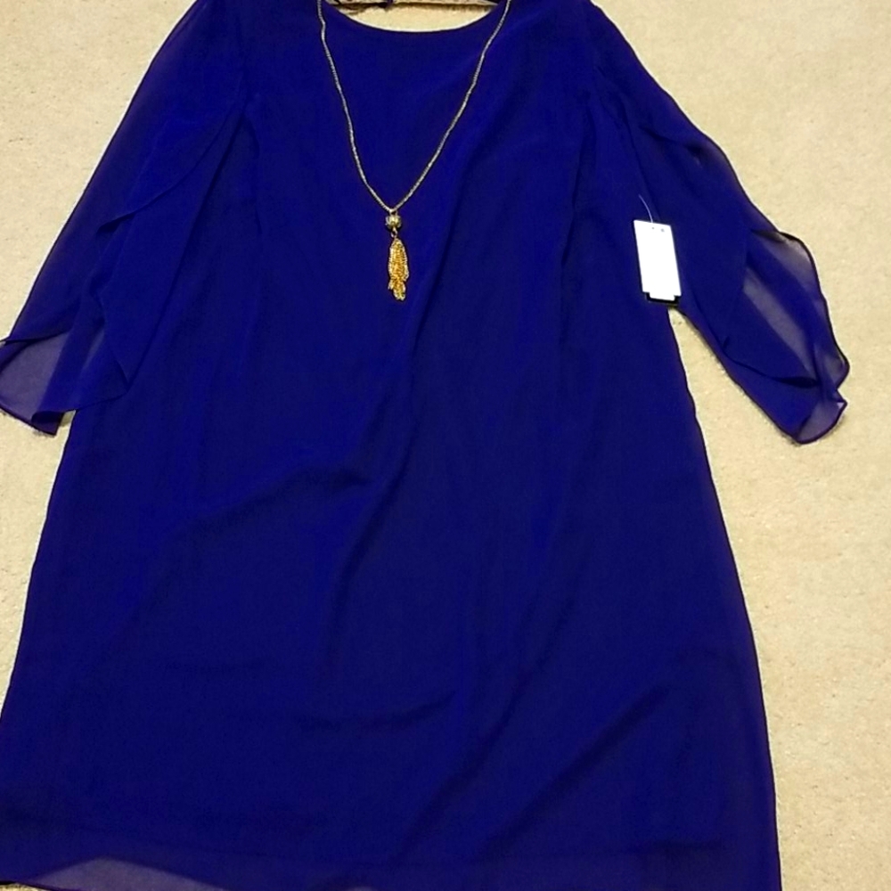 Indigo Blue Formal Dress